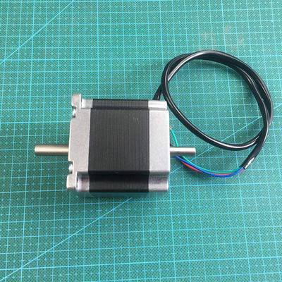 现货供应57双出轴步进电机NEMA23电机马达机身56mm大扭矩1.3Nm