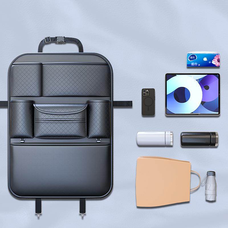 车载座椅后背悬挂式多功能格纹收纳袋置物袋汽车椅背储物袋防踢垫,工业油品/胶粘/化学/实验室用品,其他实验室设备,淘宝优惠券,粉丝福利购,淘宝优惠卷