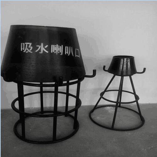 现货供应DN50-DN800吸水喇叭口及支架锥形管硬管