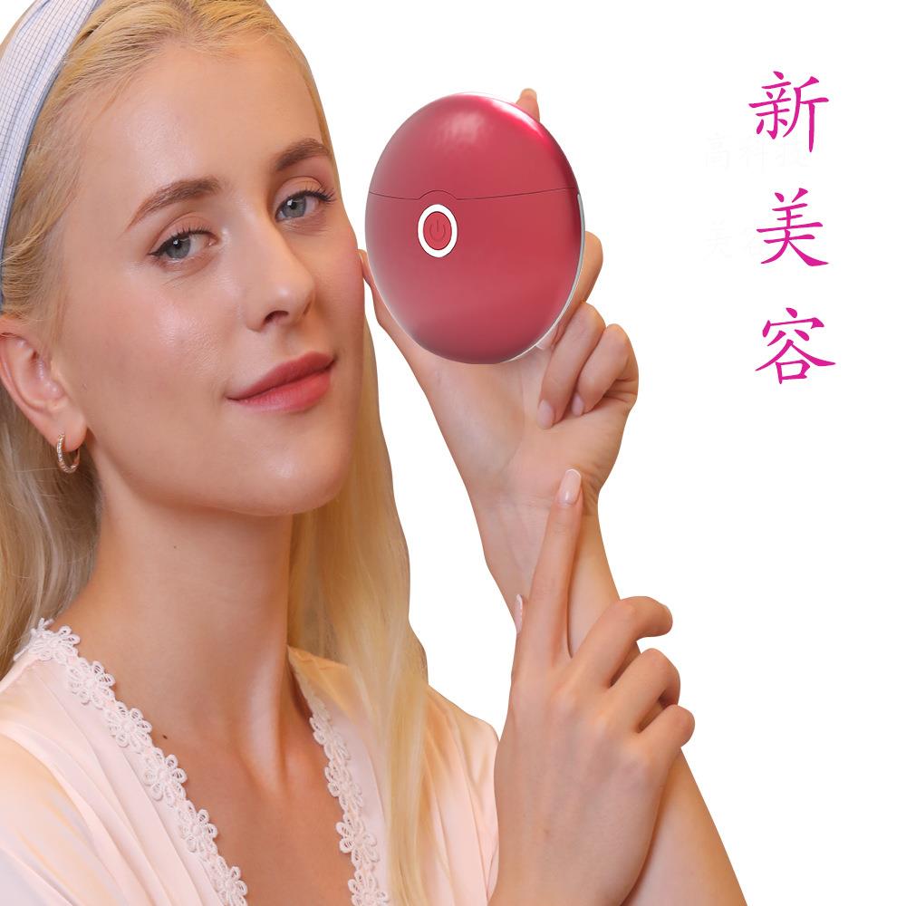 出口光子导入颜按摩仪工厂EMS红光蓝光电动家用美颜按摩导入