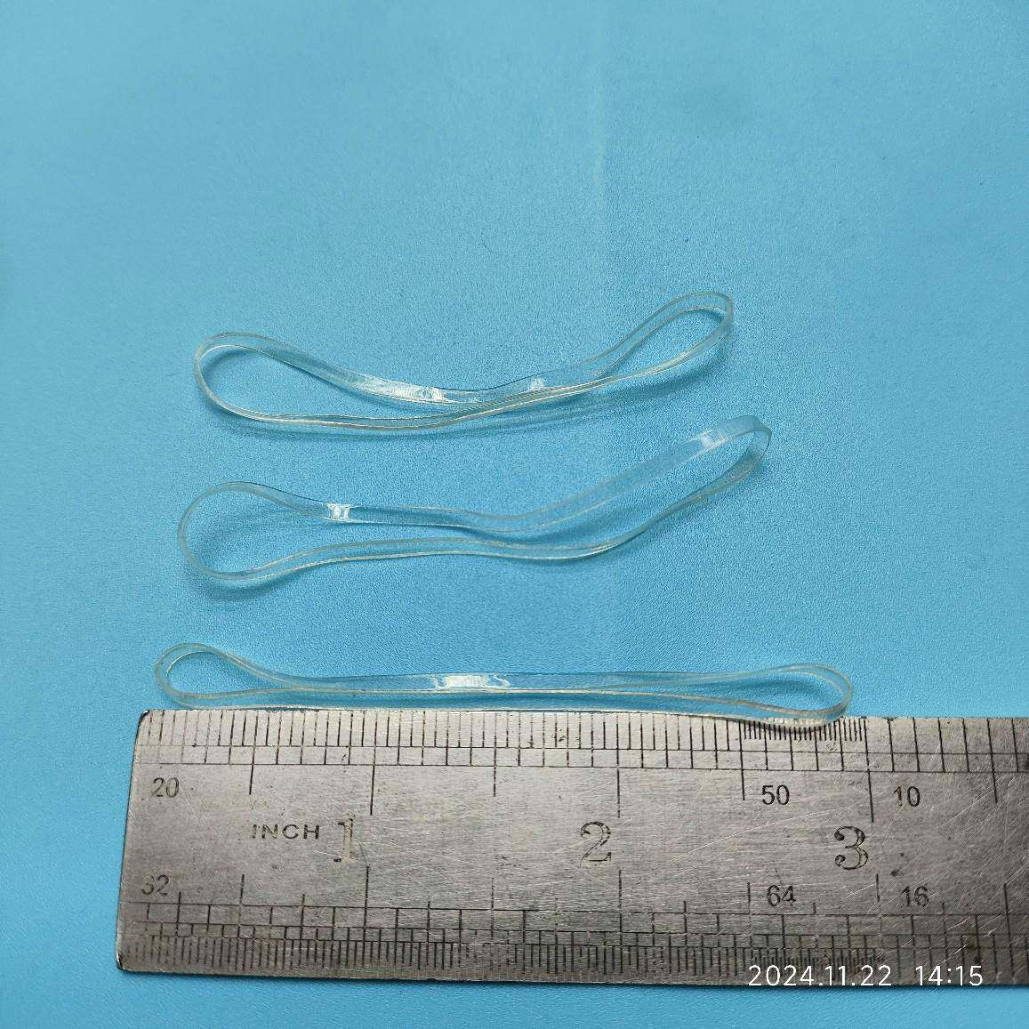 透明高弹TPE橡筋圈扎带橡皮筋用于捆扎绑带扎带MB-7024