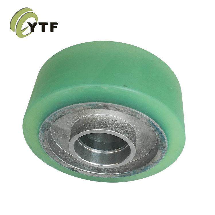 叉车辅助轮1456070堆高车平衡轮子电动叉车配件电动叉车行走轮