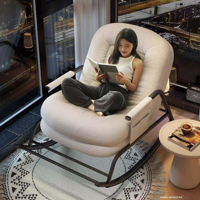 懒人摇椅懒人沙发家用阳台休闲客厅午睡椅子单人网红卧室午休躺椅,鲜花速递/花卉仿真/绿植园艺,割草机/草坪机,淘宝优惠券,粉丝福利购,淘宝优惠卷