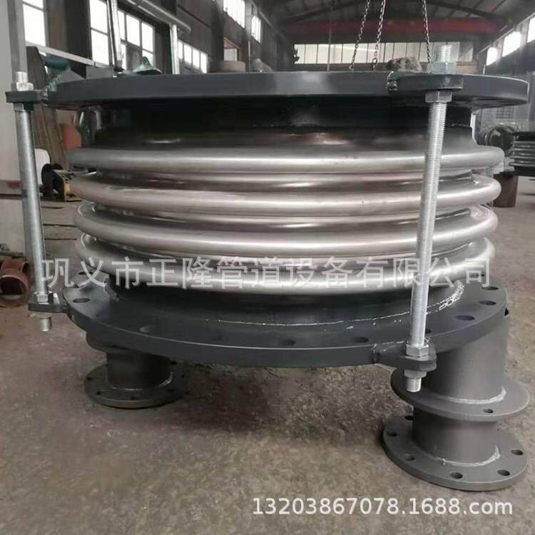 不锈钢法兰补偿器金属波纹管膨胀节DN500工业管道不锈钢补偿器