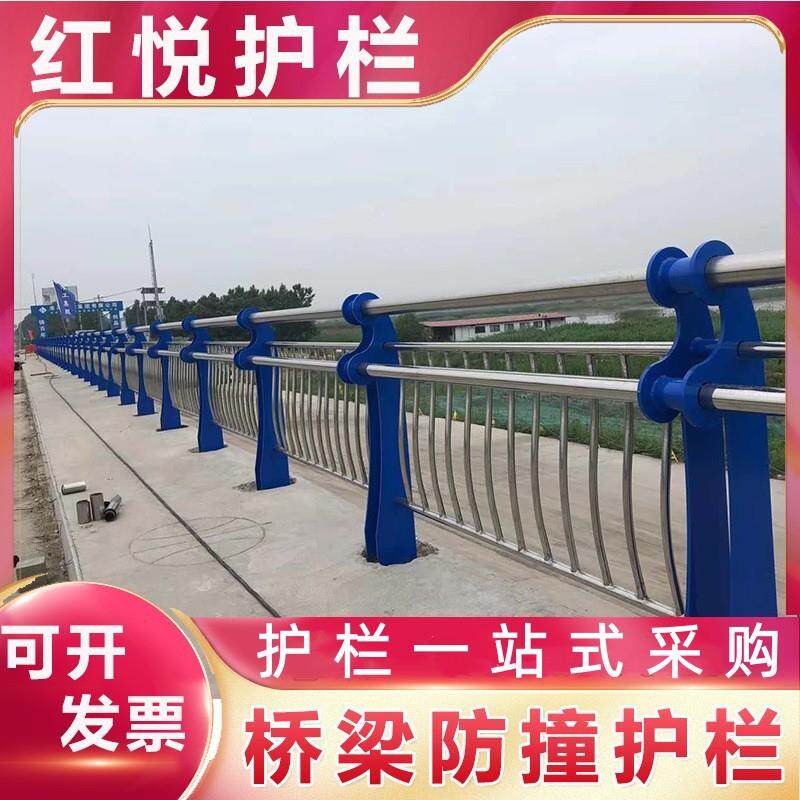 河道景观桥梁不锈钢护栏山东景观护栏桥梁道路栏杆立柱