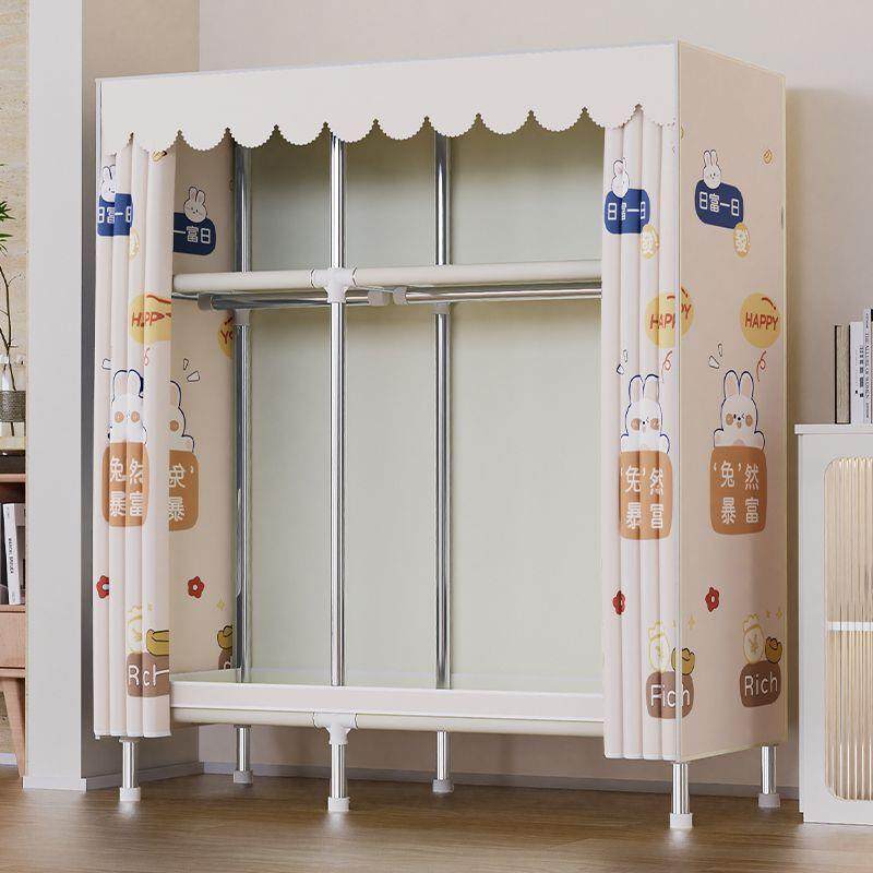 简易衣柜出租房家用卧室组装钢管加固加粗加厚收纳柜大号布衣柜子,农用物资,其他肥料,淘宝优惠券,粉丝福利购,淘宝优惠卷