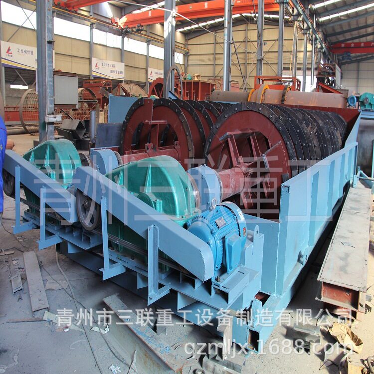 潍坊青州三联重工加固型双螺旋洗沙机