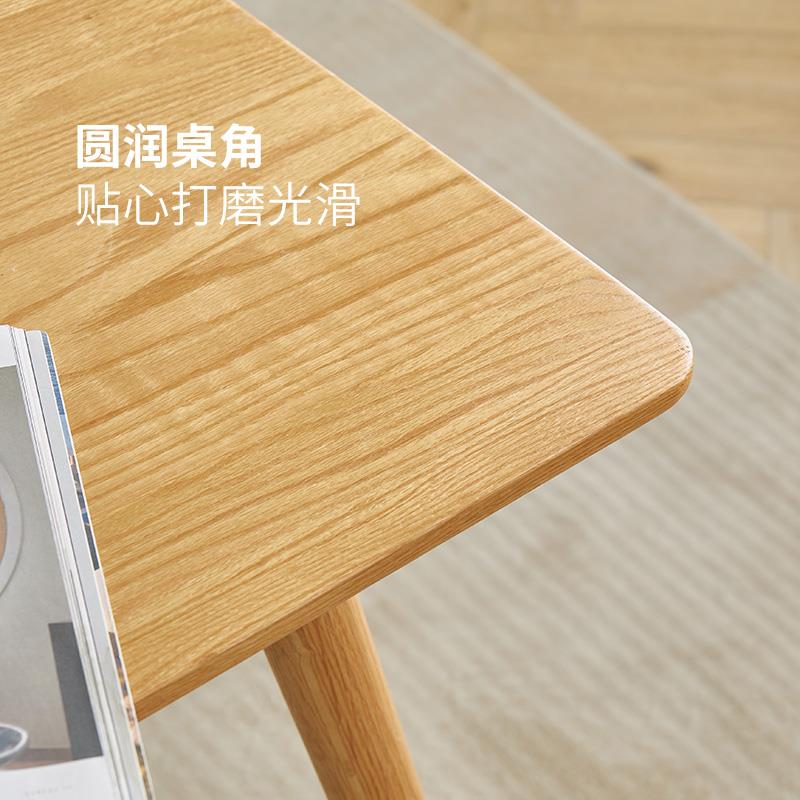 7T日桌椅式实木餐A-130-12桌现代简约饭桌小户型木橡组合餐厅家具