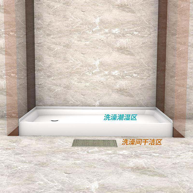 款高VOT新现代简淋约浴房底盘沐浴房底盆亚克力座淋浴房挡水