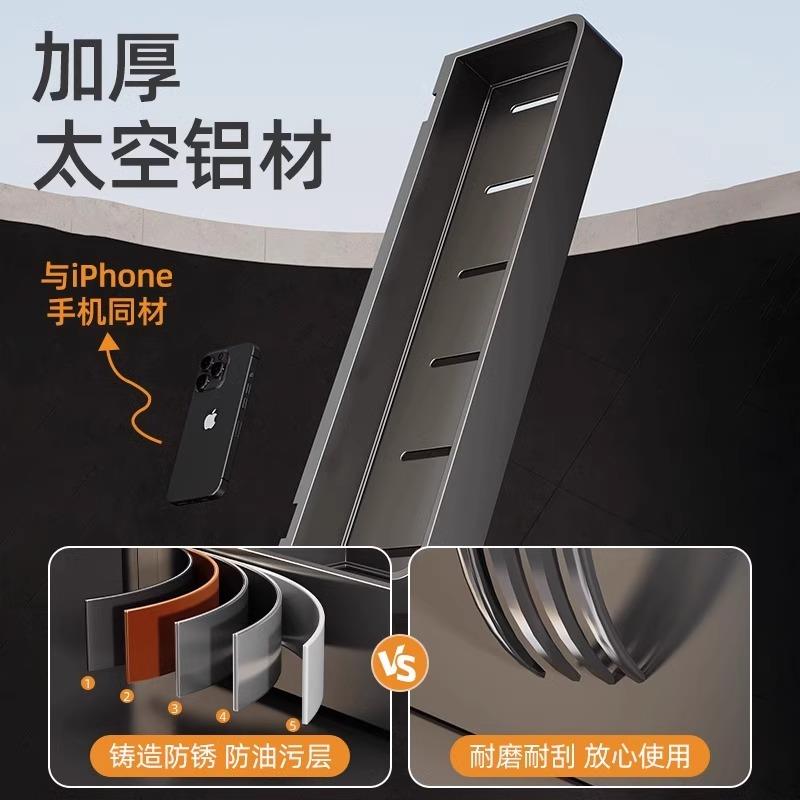 吸盘式卫生间置浴物室洗漱台壁挂免打架孔澡洗HJU手间洗毛巾收纳