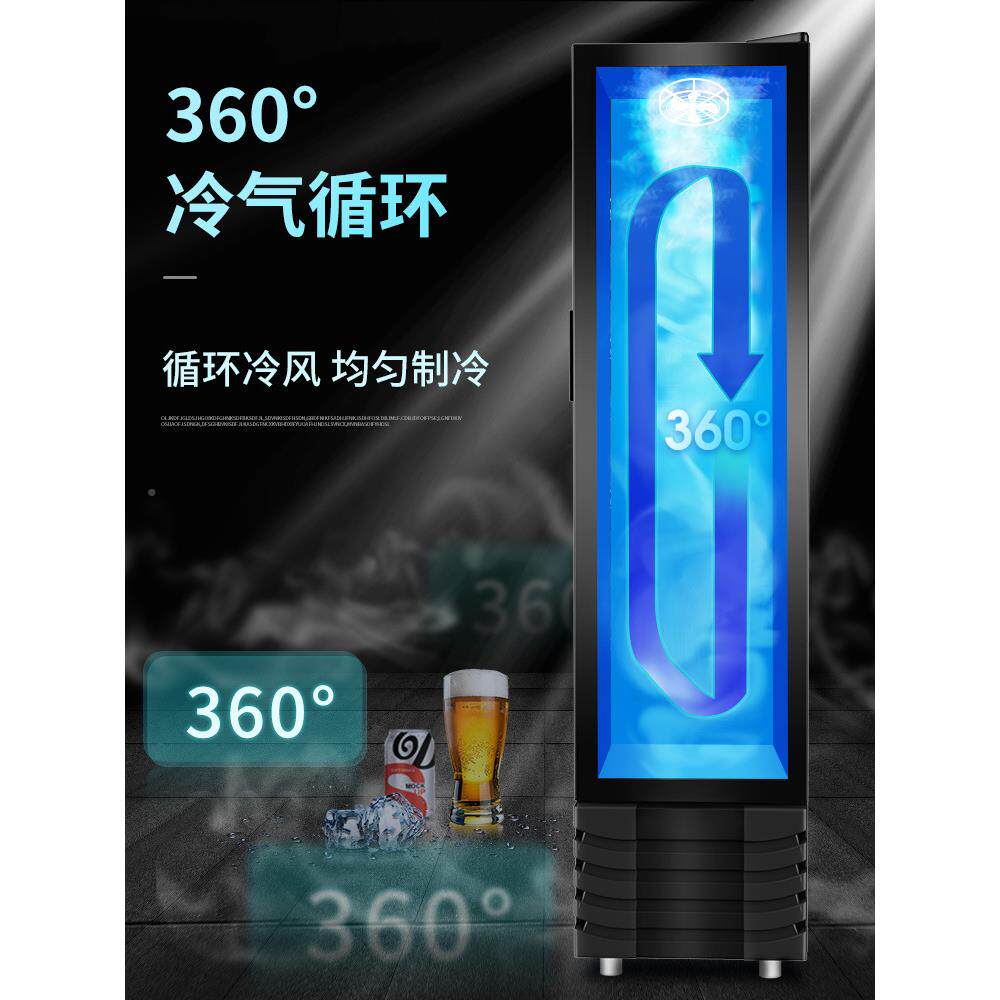 无灯箱立式保超鲜冰箱啤酒市商柜用柜13冰柜柜饮料展示柜冷藏