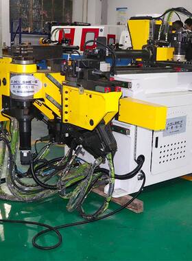 数控弯机管厂家机供数控头枕杆左右弯XMQ管伺服全电共直享弯管机