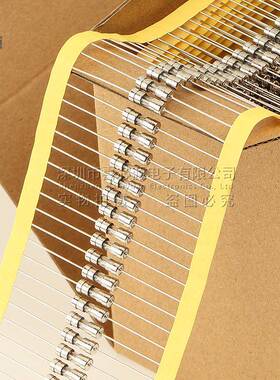 源头厂家玻3.6*10m双EUL帽璃保险丝250VT1A慢断带引脚保m险管编带