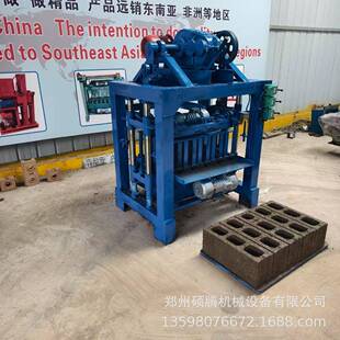 4-40型机免无品牌/烧砌块成型机机制水泥砖空心砖实心砖机压砖机