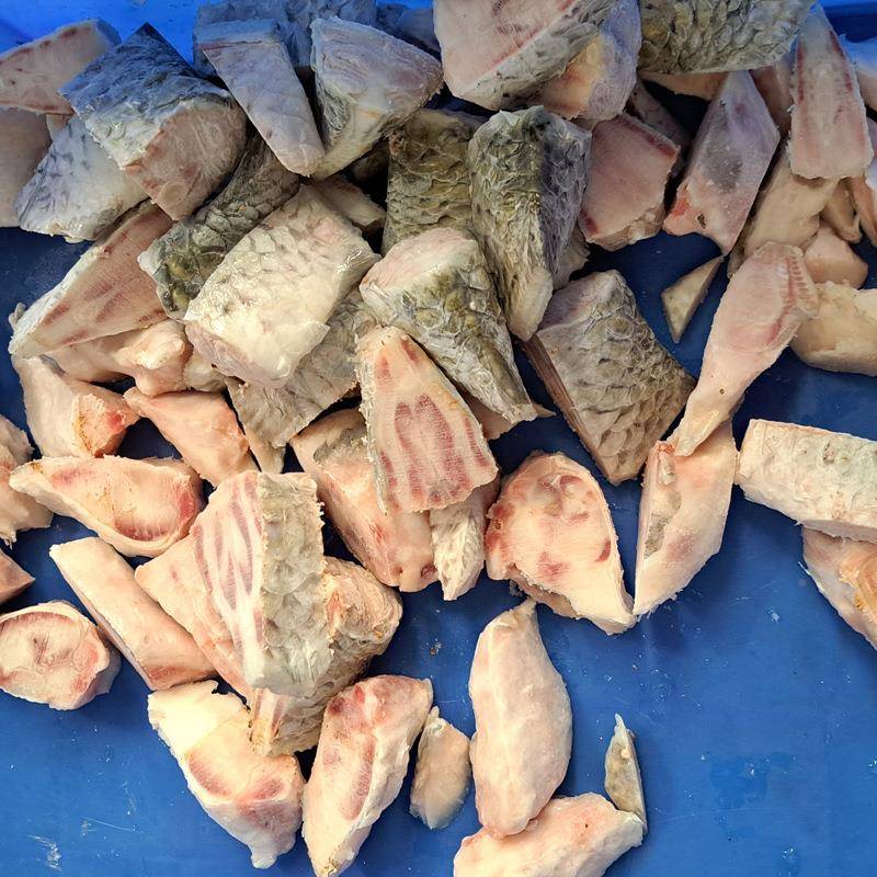 鱼鳃鱼双通冷道安自动锯骨OHJ机冻琵琶鸡腿多锯条切块骨机全零工