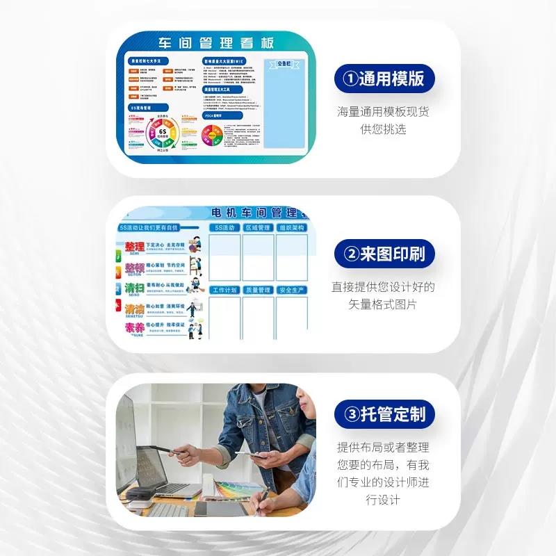 力派磁性定制硬白板车定间看生产管理板制计划销售业磁绩713展示