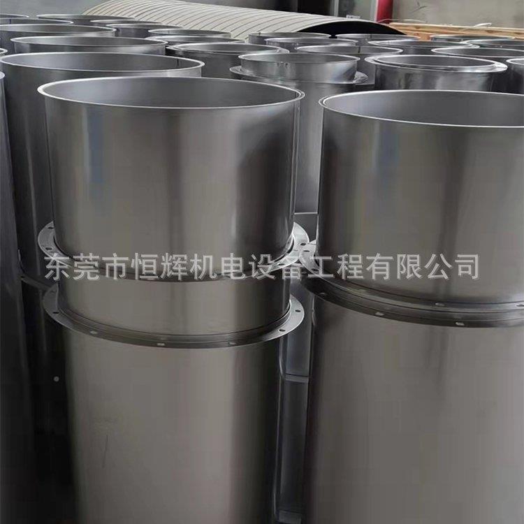 管东莞中堂通风258道螺旋风管不钢风锈管废气除尘风管