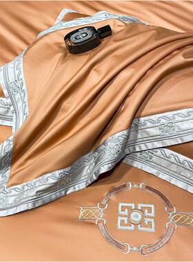 厂家直销39110支全四件套简约棉素色床四上用品四件套0季可用代