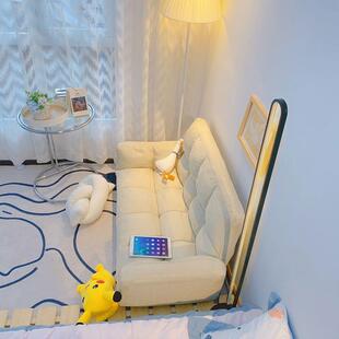 懒人沙发双人榻榻米座椅出租屋小沙发卧室女网红单人靠背椅折叠床