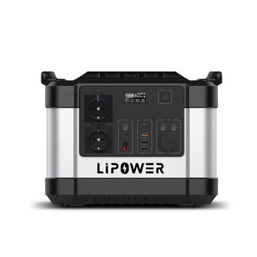 110V交流输出1100WH备用电源太阳能发电机户外野营应急电源