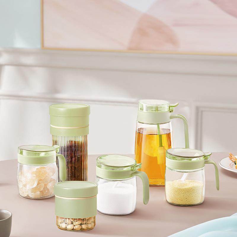 艾逸瑶选晶萃系列油壶调味储物罐7件套CJ-21129,工业油品/胶粘/化学/实验室用品,其他实验室设备,淘宝优惠券,粉丝福利购,淘宝优惠卷