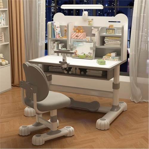 儿童学习桌小学生家用书桌写字台桌椅套装写作业课桌椅组合可升降