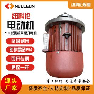 4电动机 纽科伦ZD型电动葫芦起升电机ZD122