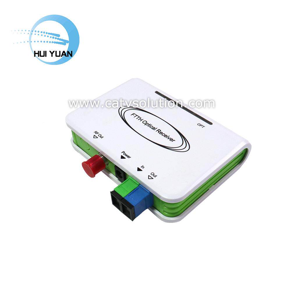 FTTH电光机接收光纤入户有线视无品牌/专用有源家用小型接收机