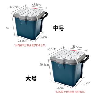 QY剧组提现场箱手收纳箱塑料大号场3记桶箱加厚抗压水方形无品牌/