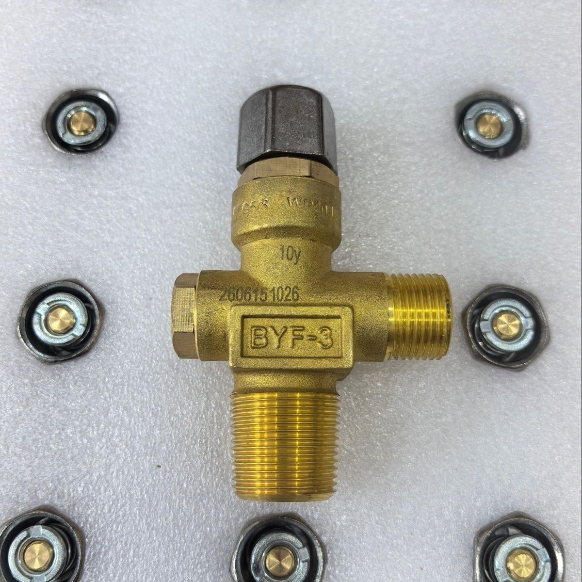 万德豪BYF-3气瓶保压阀氧气氩气专用工业全铜气瓶阀门现货速发