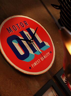 高分子_452_复古照片装墙商钟用工业4572风组合相框餐厅饰画真7表