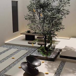 云户外花地砖防星滑室外庭园奶油白荔通体奶油枝面石英砖加院厚地