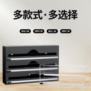 亚克壁挂式收保鲜膜收纳盒壁挂房式自封力袋透明食品厨袋分类收纳