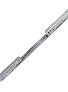 FZF金玮格源头厂重家型4宽双拉导轨滑轨规尺寸8C01B重型走珠五金