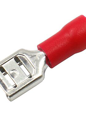 冷压端FDALA锡D铜镀0子.4厚红色蓝色黄接色对端子