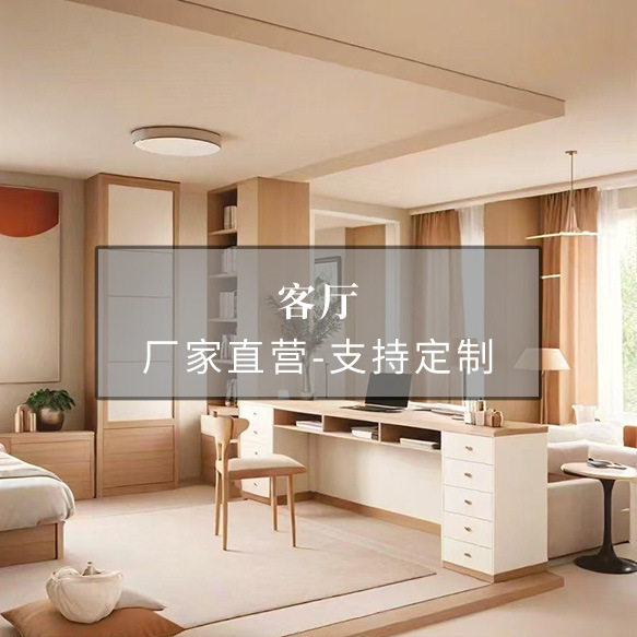 客厅衣柜储物柜等轻奢型全屋家具整体组合设计精巧厂家供应全实木