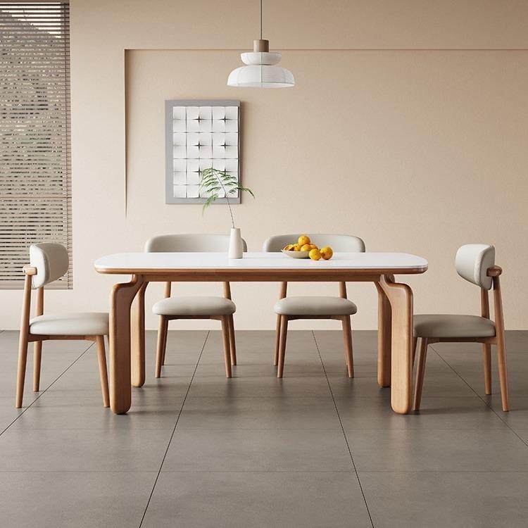 北欧家用岩板餐桌现代简约大象腿小户型长方形原木中古风实木饭桌,农用物资,其他肥料,淘宝优惠券,粉丝福利购,淘宝优惠卷