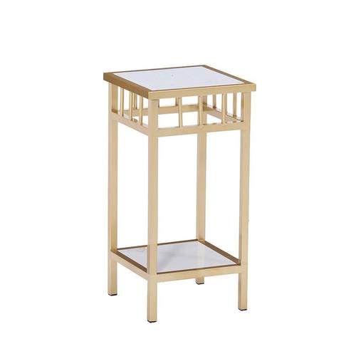 北欧大理石铁艺花架客厅电视柜旁植物家用简易多层绿萝盆栽架