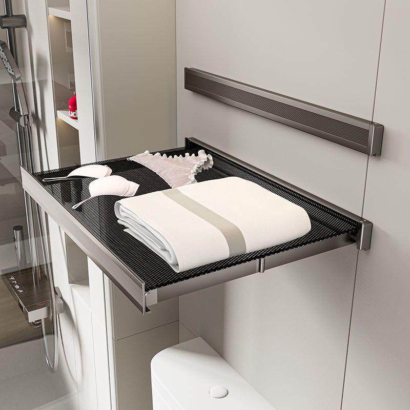 洗澡卫生间浴巾架衣服收纳置物架隐形伸缩浴室折叠放毛巾干净,纺织面料/辅料/配套,纺织机械配件,淘宝优惠券,粉丝福利购,淘宝优惠卷