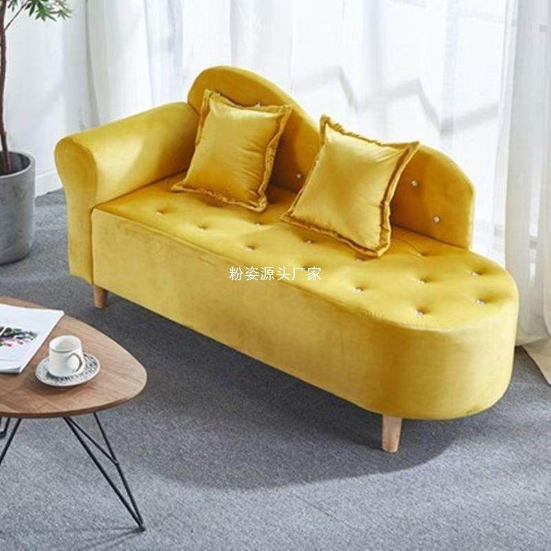 布艺小户型轻奢小沙发客厅简约现代租房服装店贵妃沙发椅双人卧室,纺织面料/辅料/配套,纺织机械配件,淘宝优惠券,粉丝福利购,淘宝优惠卷