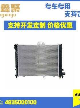 现货供应适用于奔驰W463散热器网冷凝器中冷器水箱4635000100