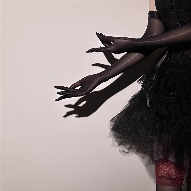 超滑手丝高密油亮黑丝袜五指手套性感油光男女COS丝袜男士手冲,女士内衣/男士内衣/家居服,连裤袜/打底袜,淘宝优惠券,粉丝福利购,淘宝优惠卷
