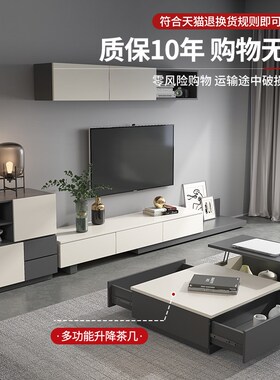 宝伦北欧轻奢客厅收纳柜电视机边柜卧室储物床边床头柜客厅边柜