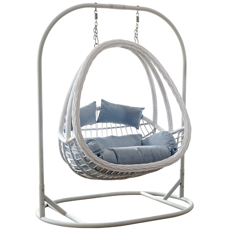 双人吊椅阳台家用网红摇篮秋千室内懒人休闲吊床摇椅户外吊篮藤椅