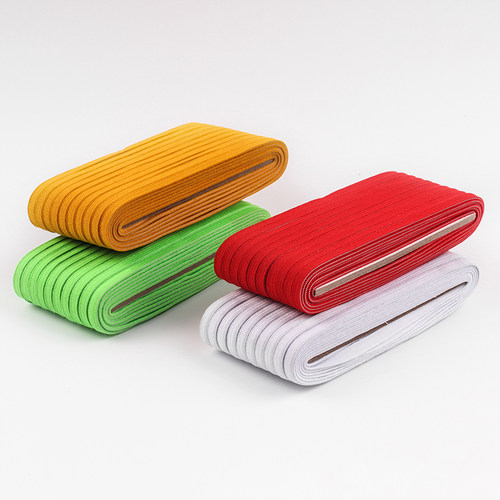 加厚强力松紧带宽弹力皮筋牛筋裤腰裤子用家用服装辅料耐用橡根白