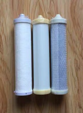 8寸10寸锁牙滤芯净水器滤芯PP棉UDF活性碳CTO压缩碳滤芯T33后置碳