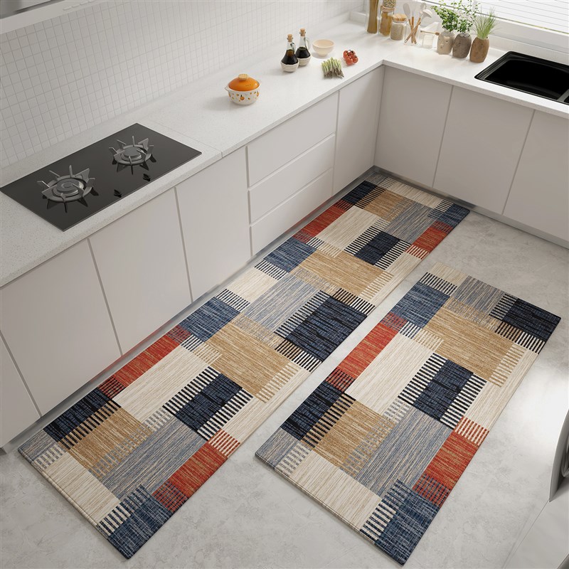 厨房专用地垫家用长条吸水吸油免洗耐脏防滑脚垫进门大门口吸水垫