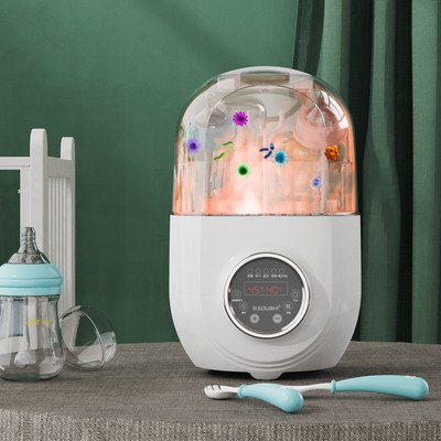 奶瓶消毒器带烘干婴儿奶瓶消毒柜宝宝家用小型专用蒸汽消毒二合一