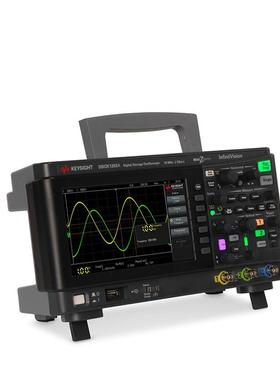 是德DSOX1202A示波器70/100/200MHz2个模拟通道