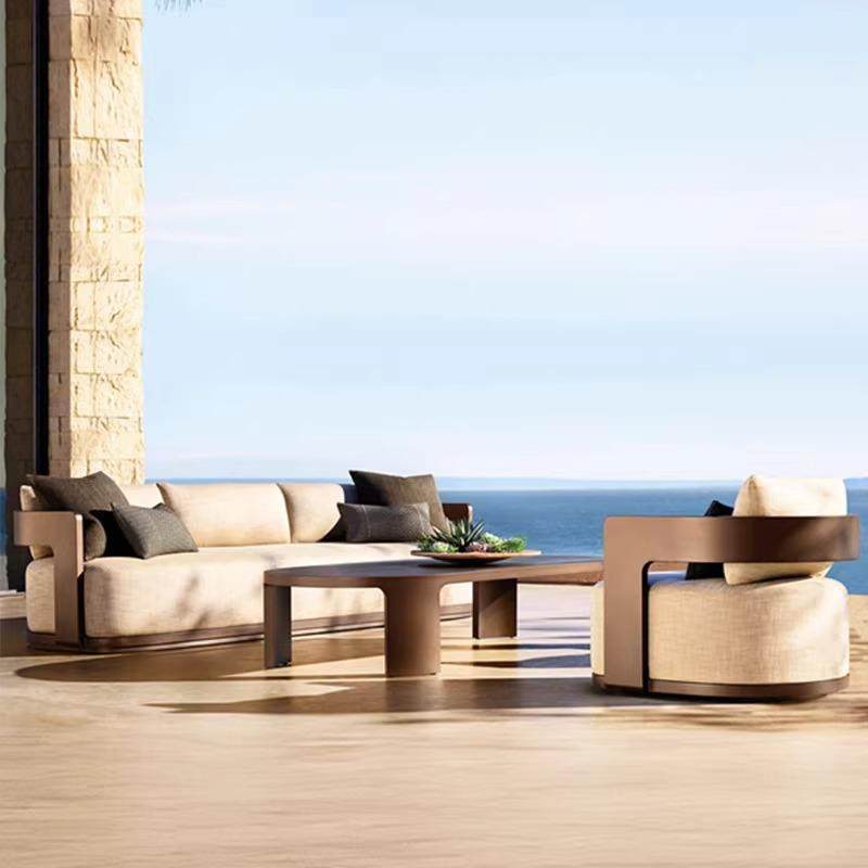 北欧柚木休闲沙发户外家具别墅露台民宿阳光房花园酒店铝合金沙发,农用物资,其他肥料,淘宝优惠券,粉丝福利购,淘宝优惠卷